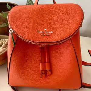 Kate Spade Pebble leather back pack